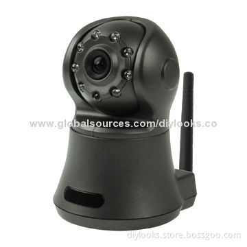 Wi-Fi 802.11b/g Smart Baby Monitor with IR Night Vision, Supports Motion Detection
